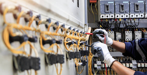 Professional Electrician technician working in North Enid, OK